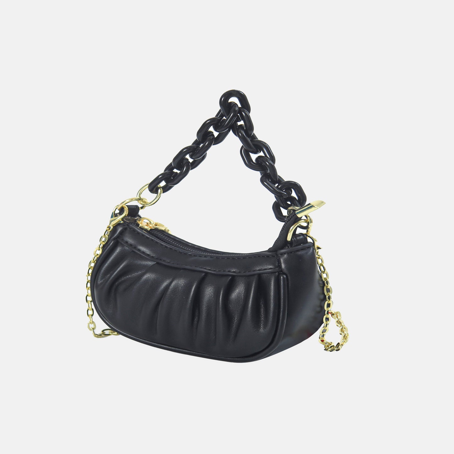 Black Half Moon Bag