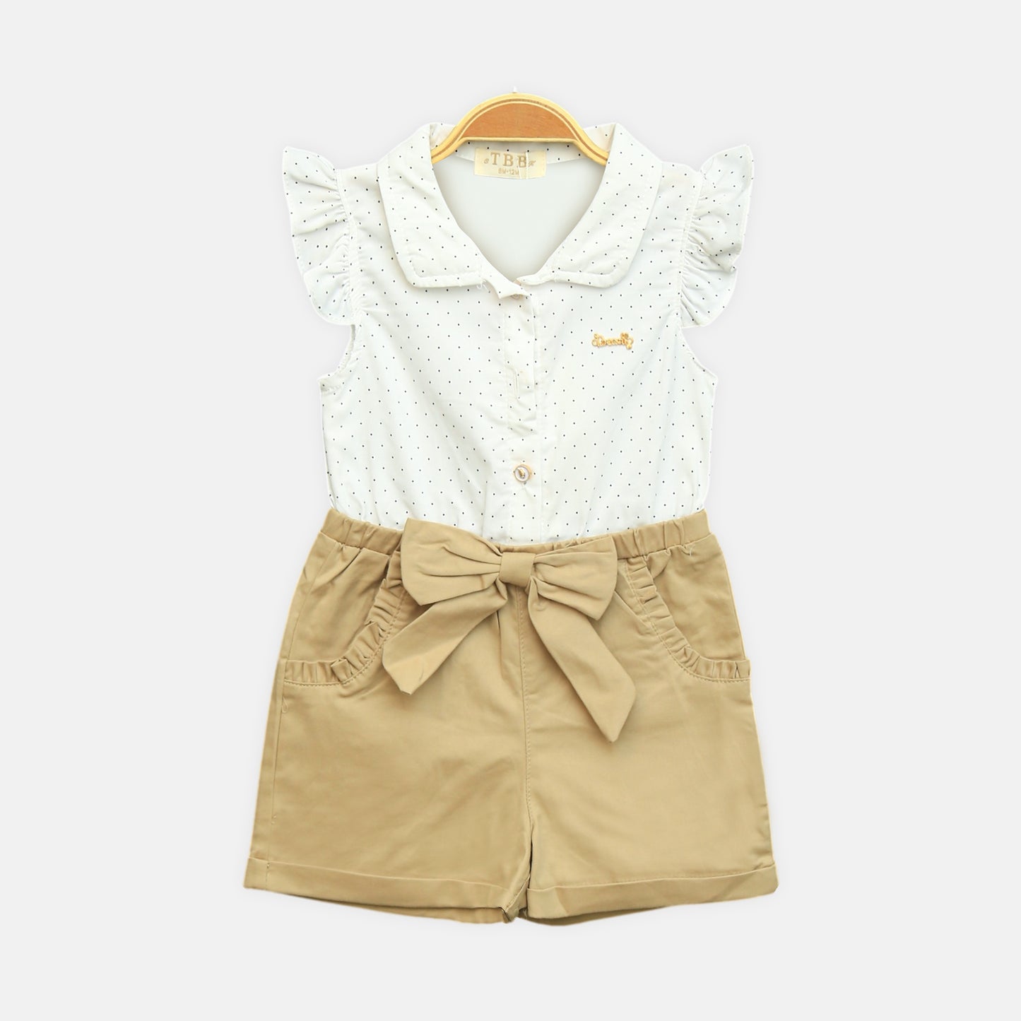 Cocoa Dot Romper