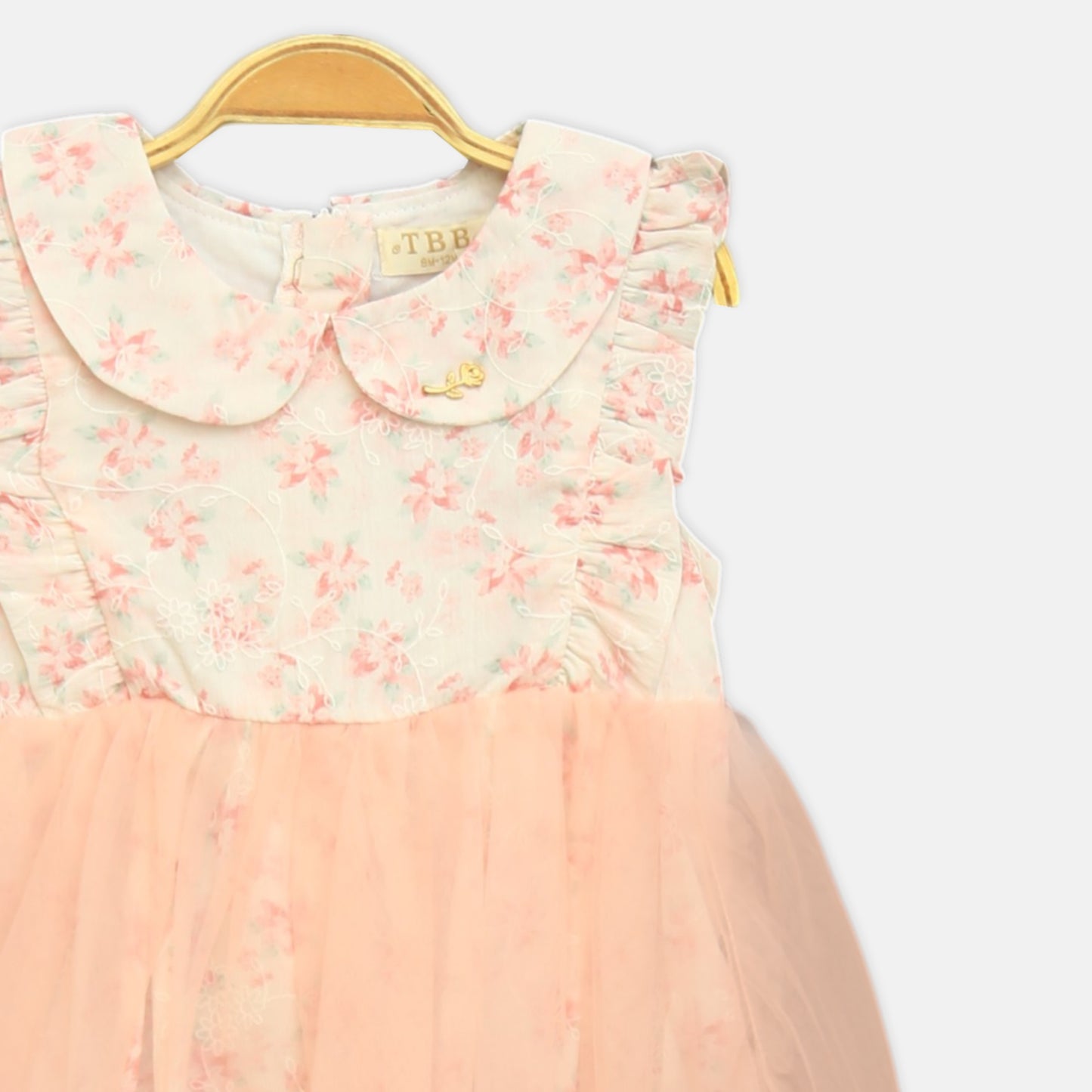 Peach Pixie Romper