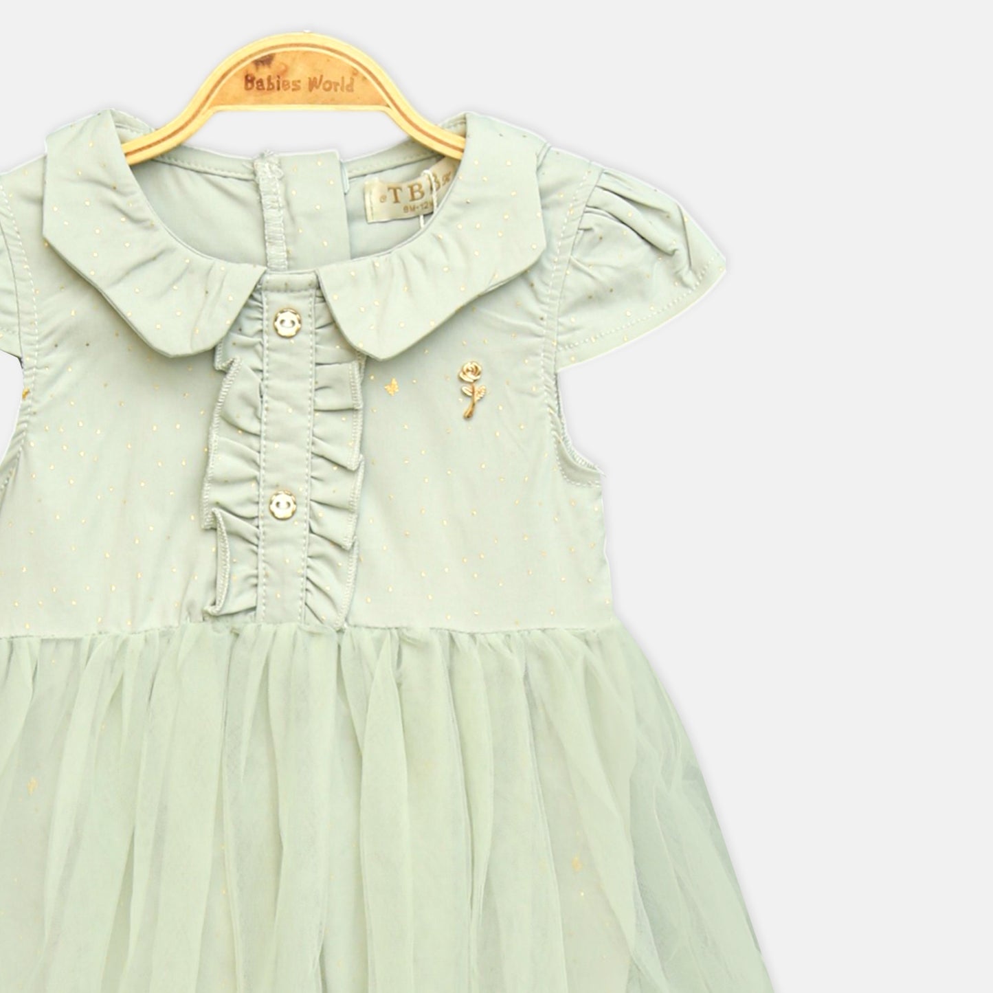 Green Jardin Romper