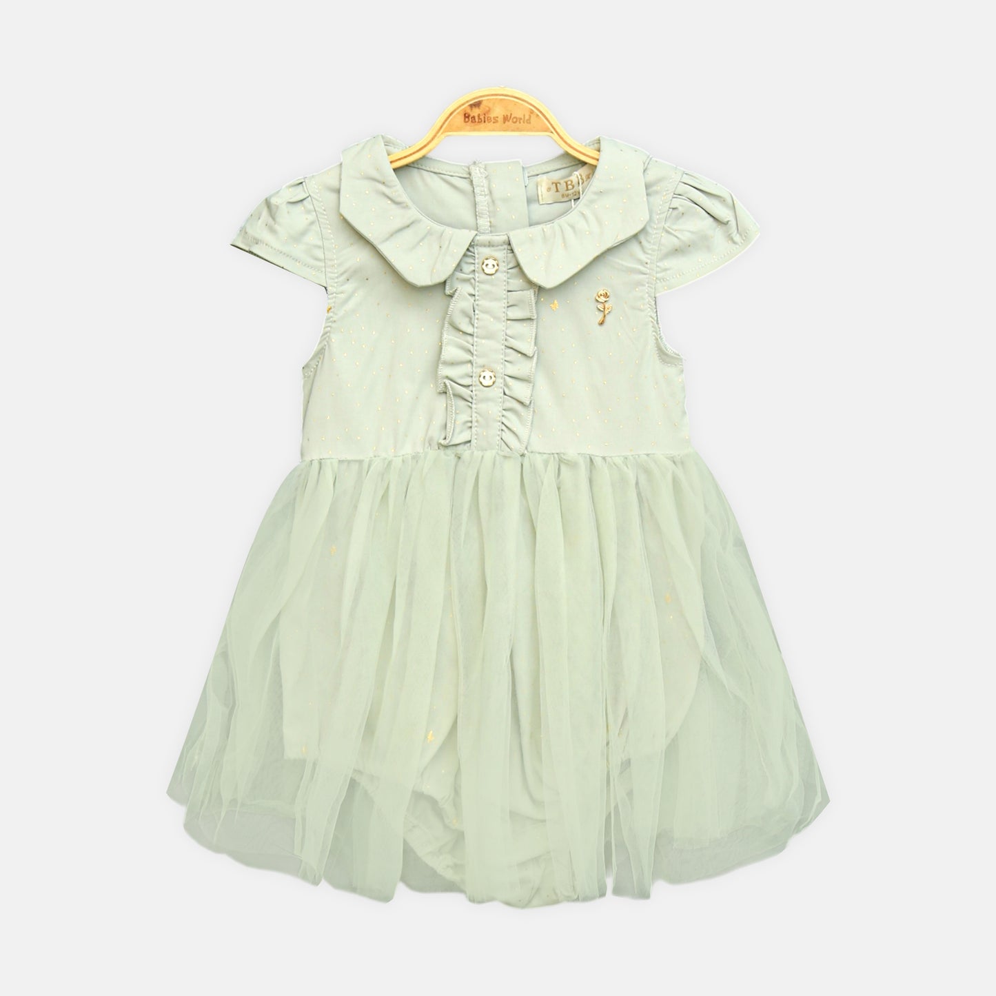 Green Jardin Romper