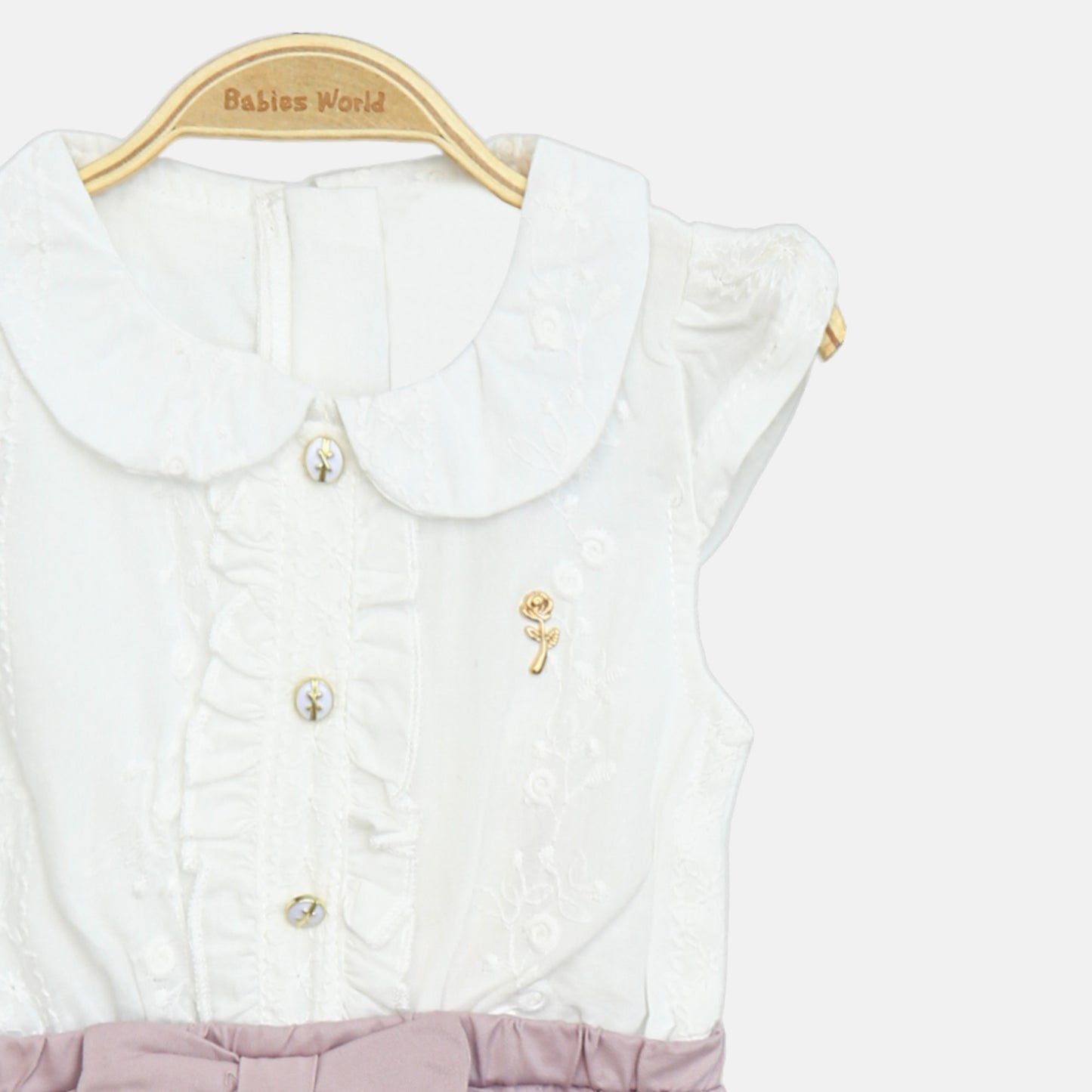 Lavender Bloom Romper