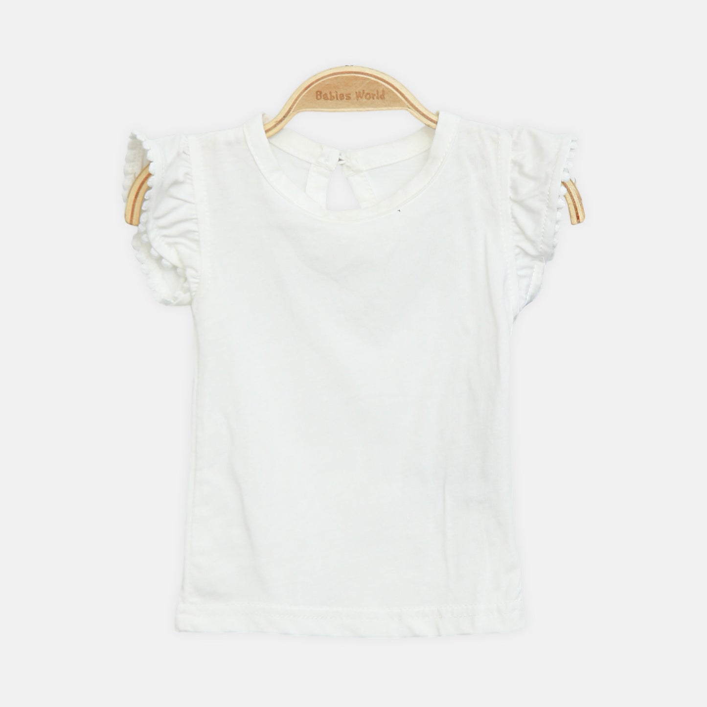 Peach Pinafore Romper Set