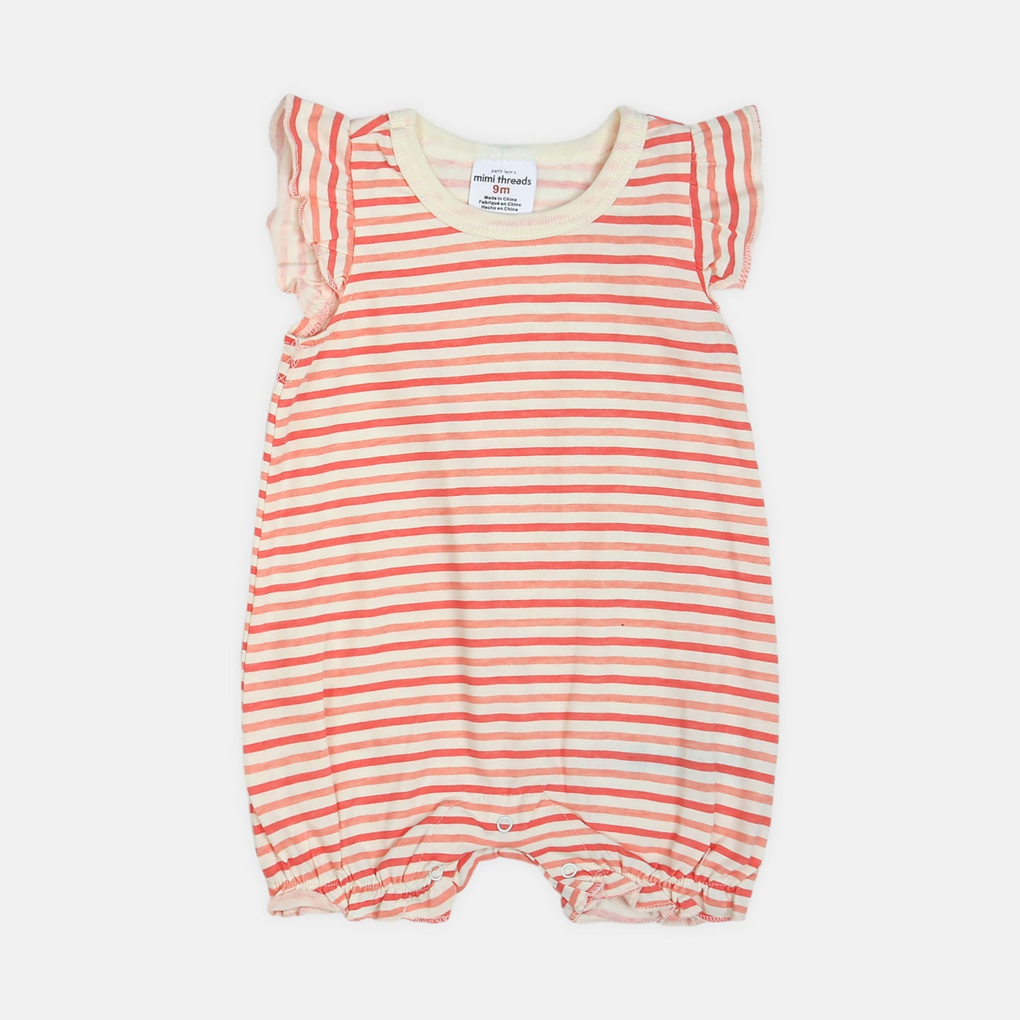 Bee & Ladybug 3-Piece Romper Set