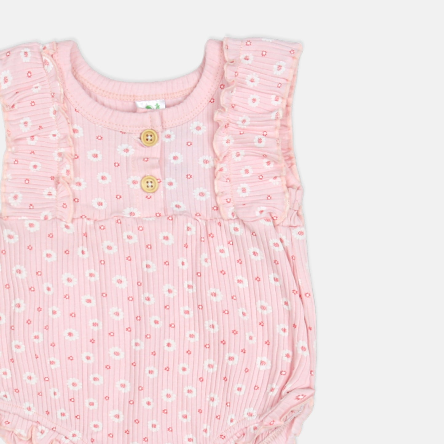 Pink Daisy Romper Set