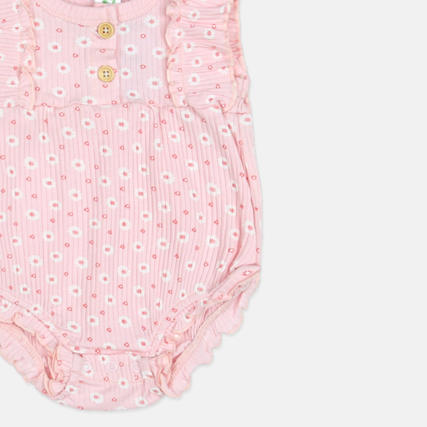 Pink Daisy Romper Set