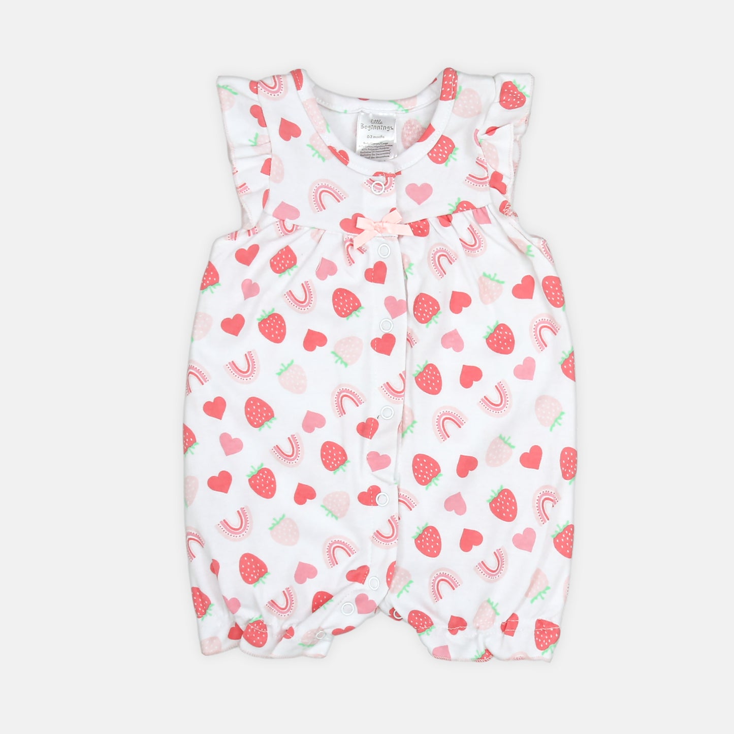 Strawberry 2-Piece Romper Set