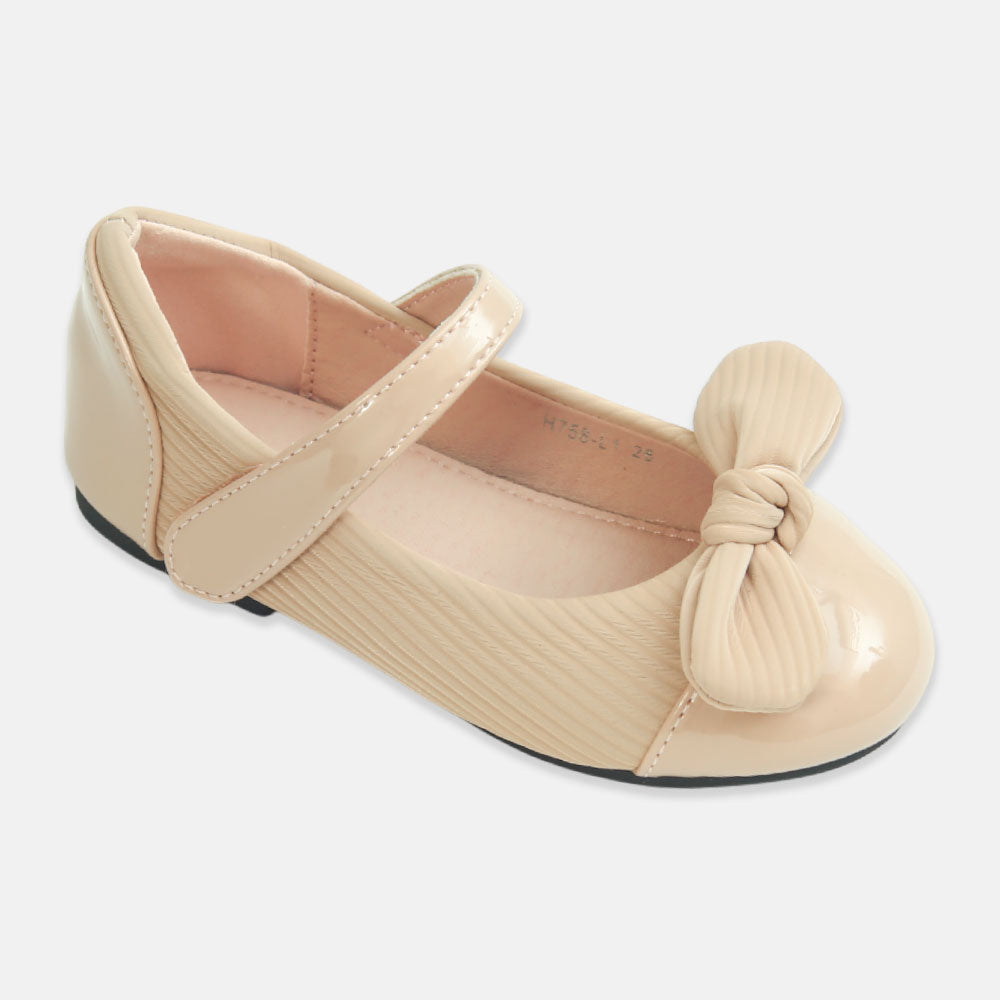 Girl Shoes Dramatic Bow Party Pink