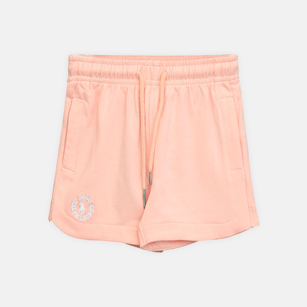 Girls Cozy Peach Shorts