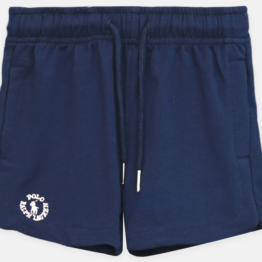 Girls Cozy Navy Shorts