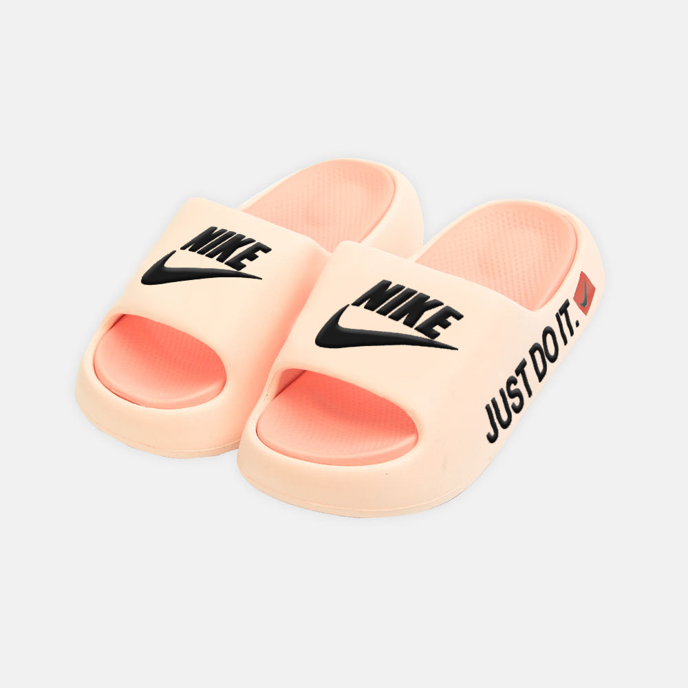 Girl Nike Pink Slides