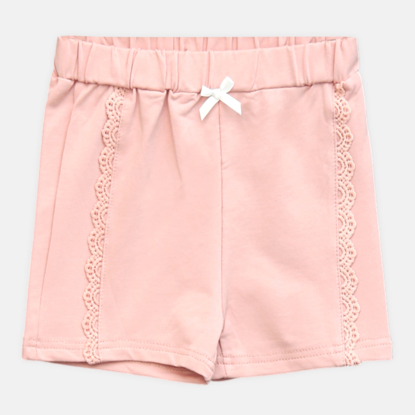 Girl’s White Little Sister Rainbow Ruffle Set