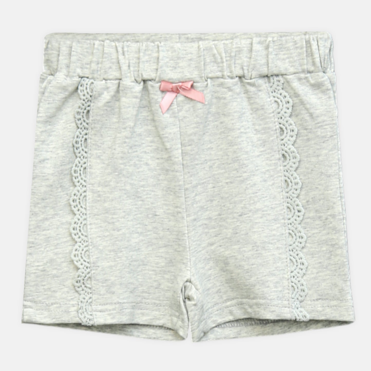 Girl’s Peach Little Sister Rainbow Ruffle Set