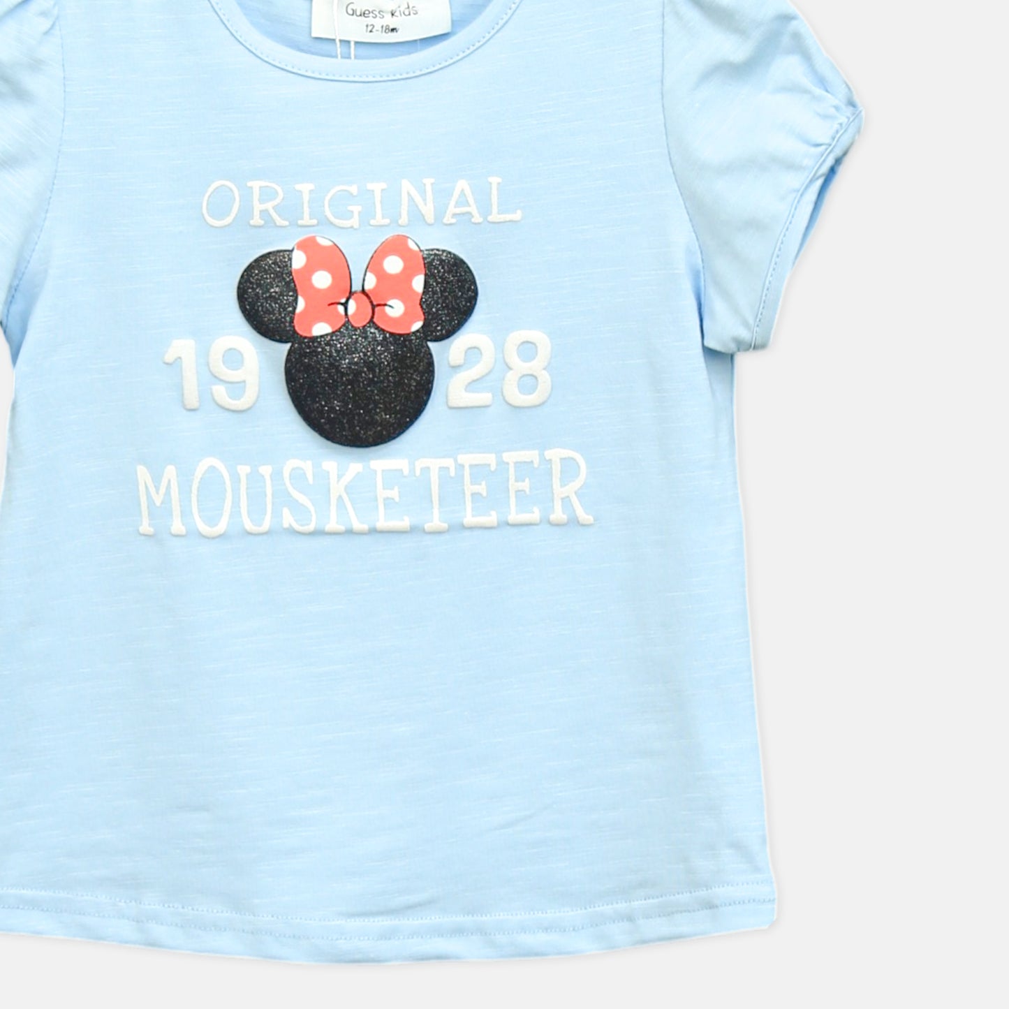 Blue Mousketeer Tee
