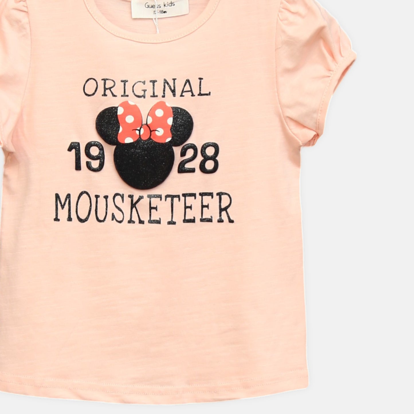Peach Mousketeer Tee