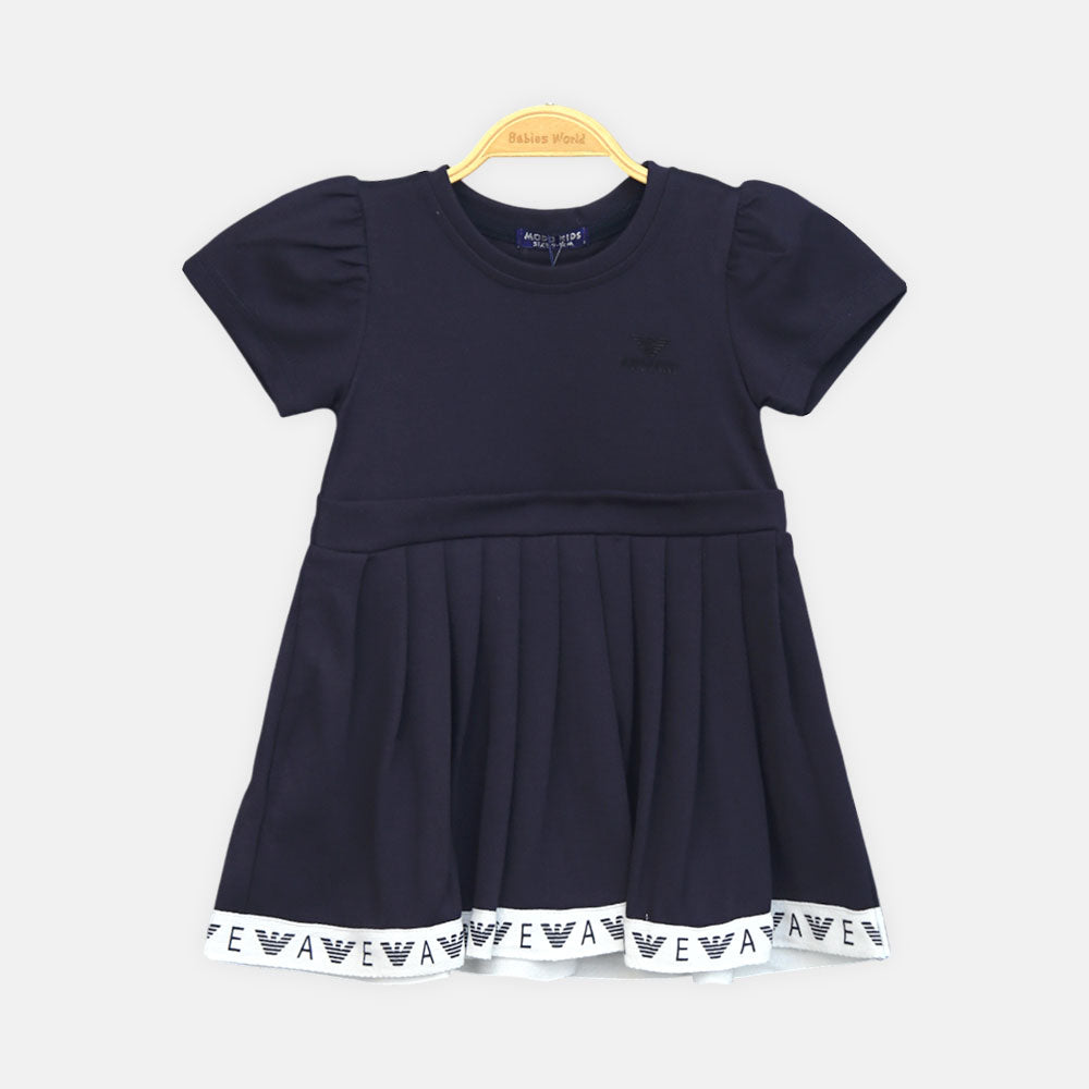 Girl Armani Navy Blue Top