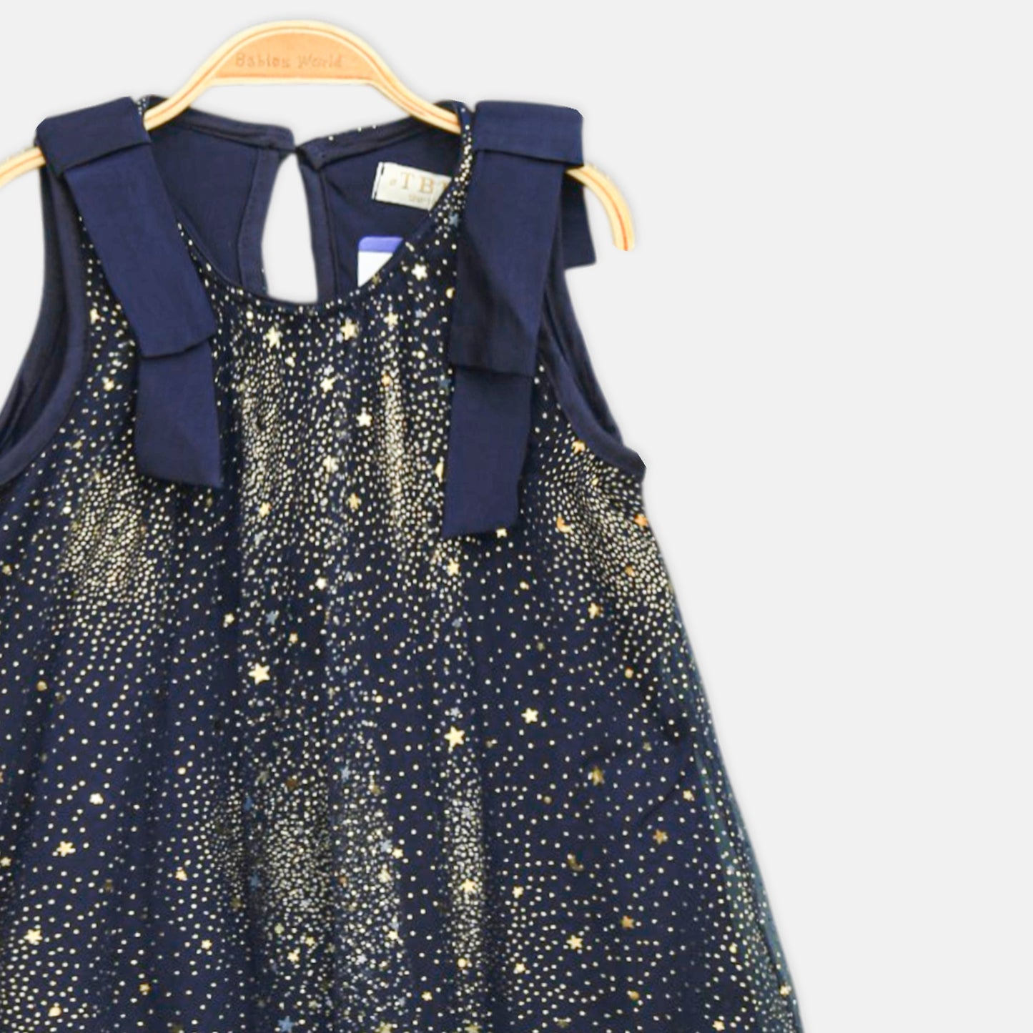 Navy Starry Night Party Top