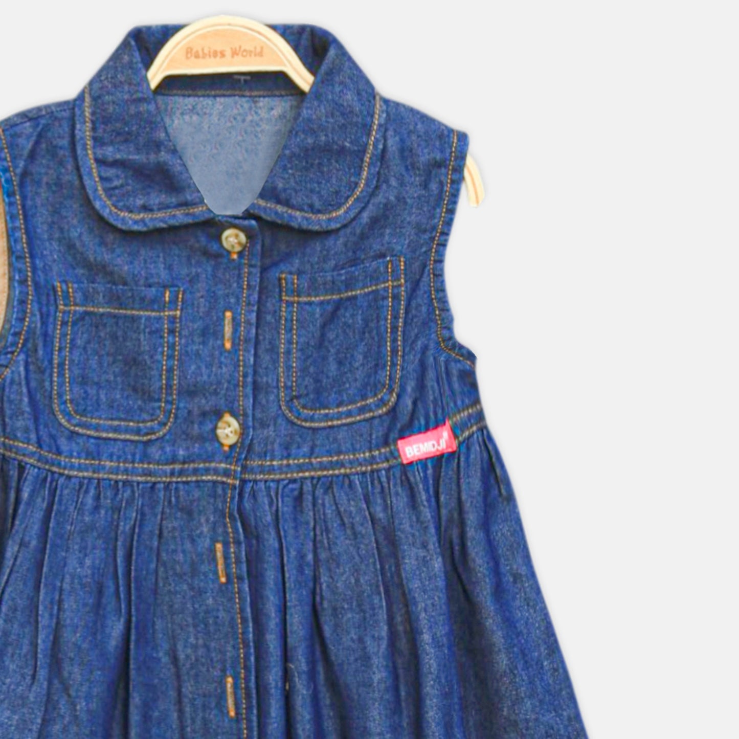 Denim Blue Top