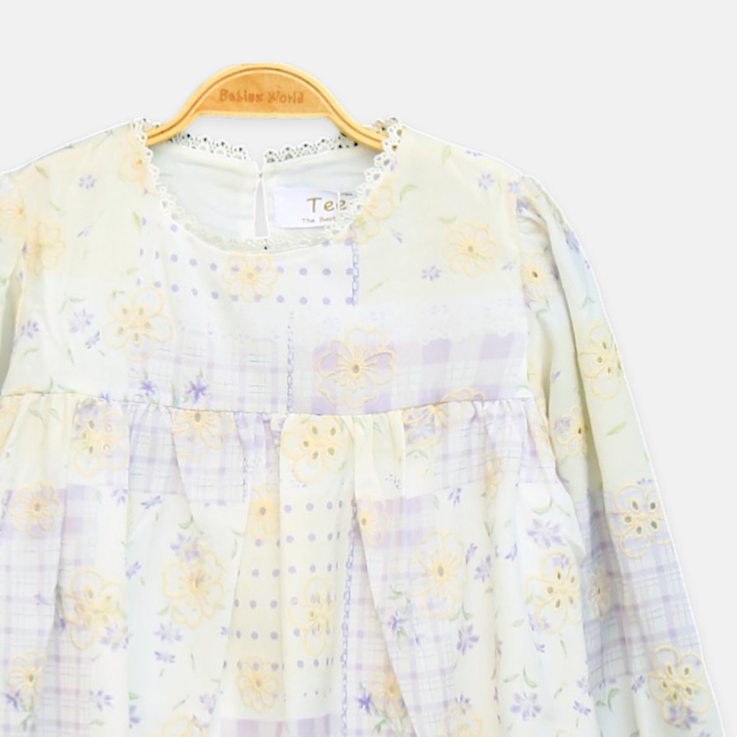 Purple Floral Top