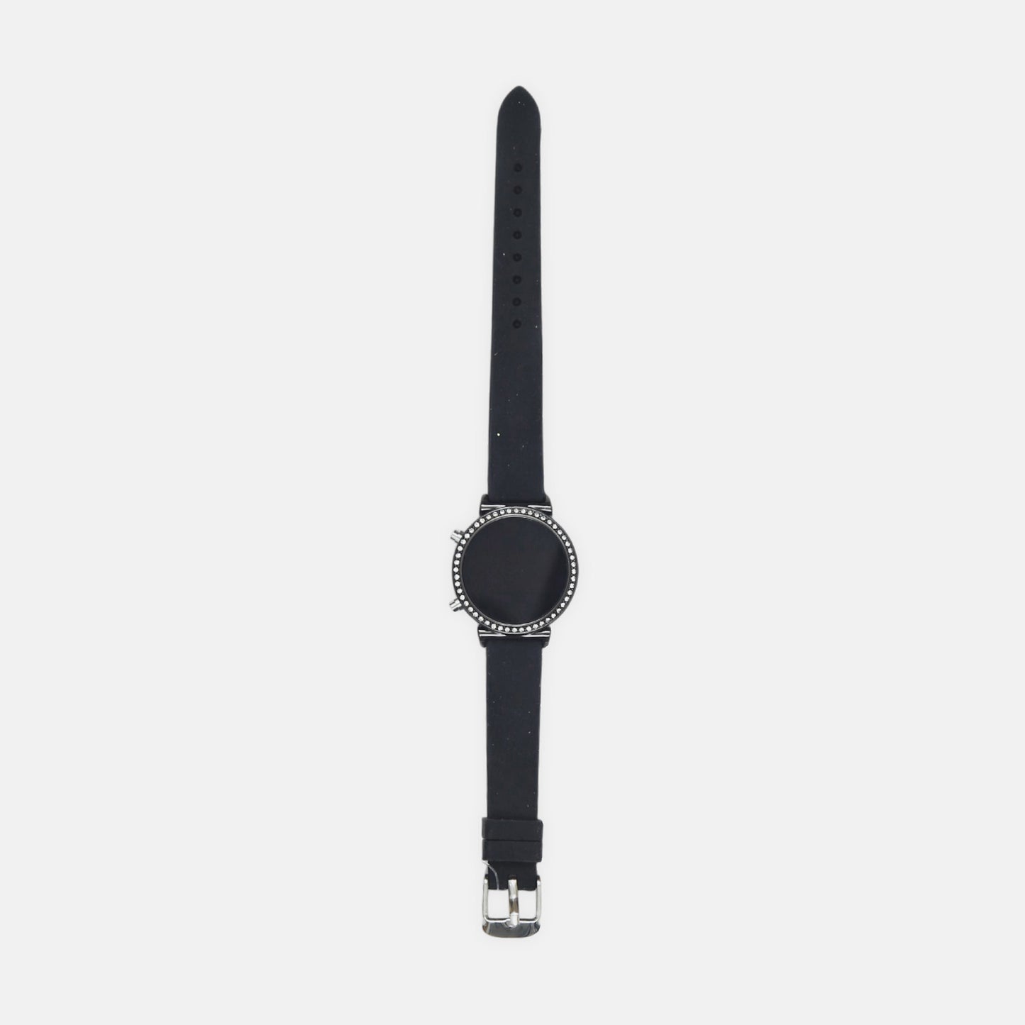 Black Crystal Digital Watch