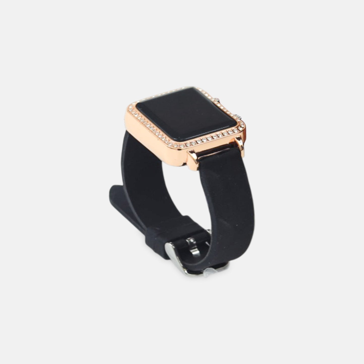 Black Crystal Digital Watch