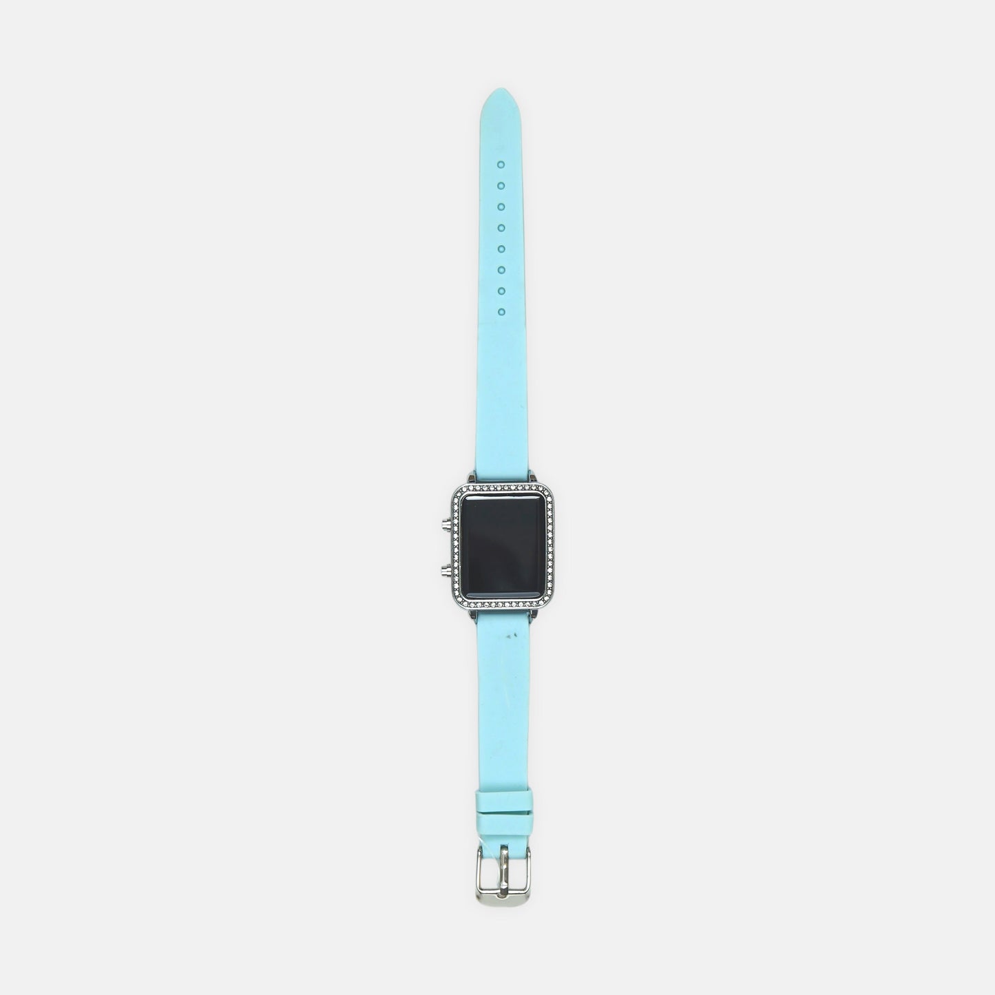 Blue Crystal Digital Watch
