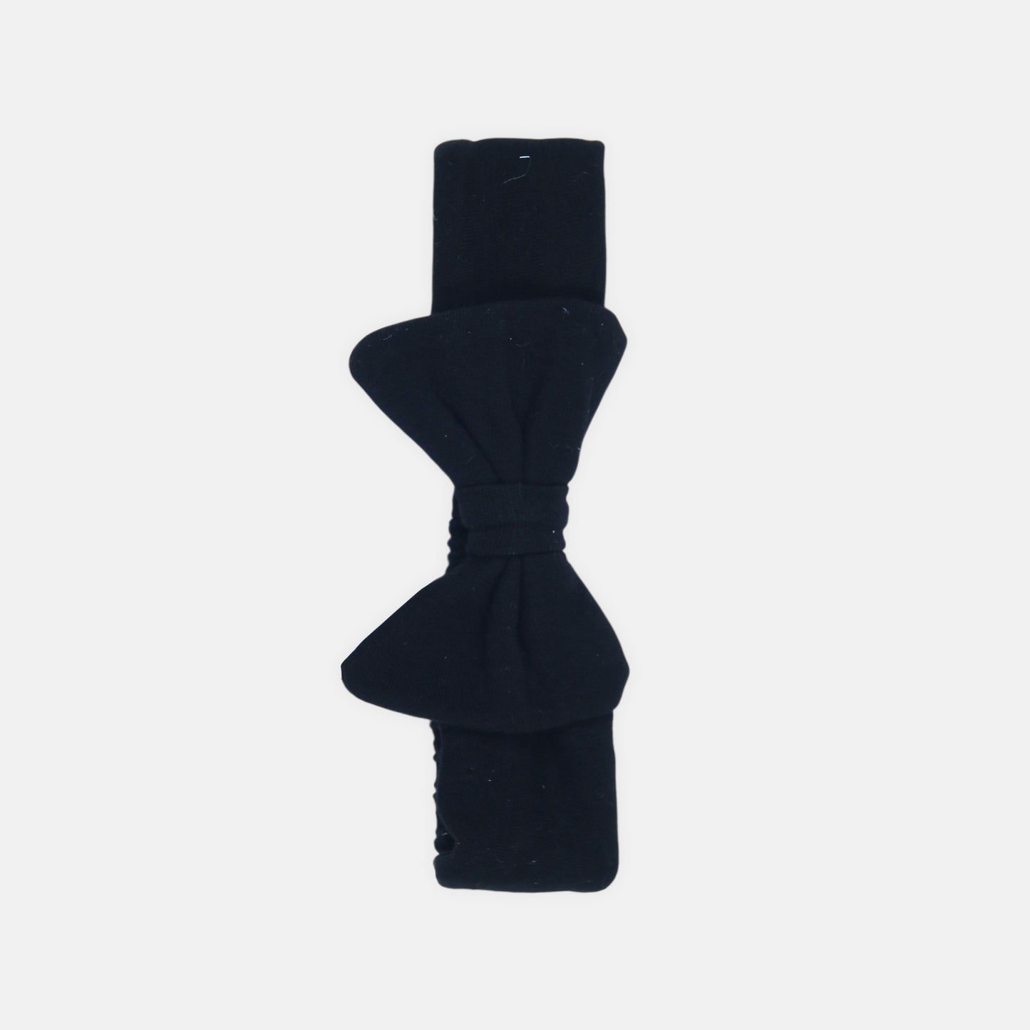 Classic Black Knotted Headband
