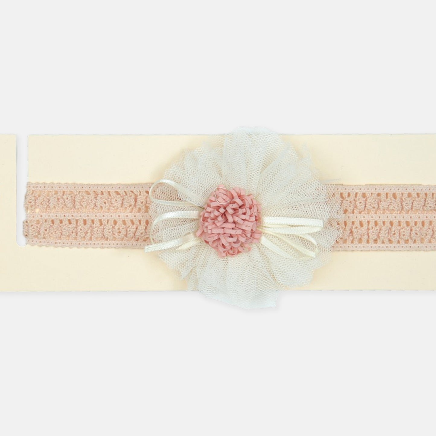 Crystal Blossom Bow Headband