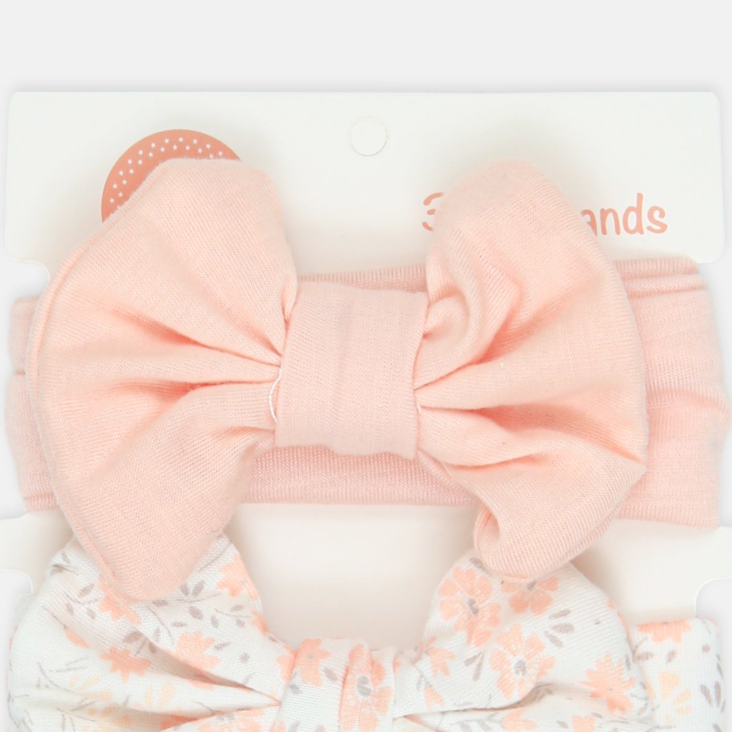 Pink Bow Headband Trio