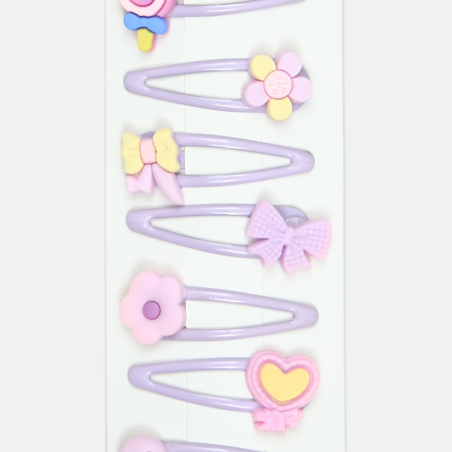 Cute Purple Princess Clip Set