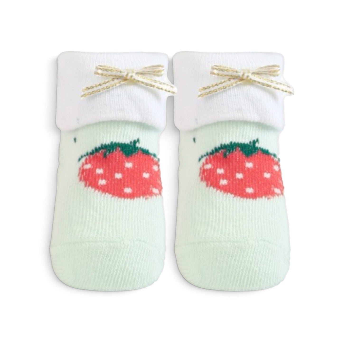 BABY CUPCAKE, DOT & STRAWBERRY BOOTIES PK-3