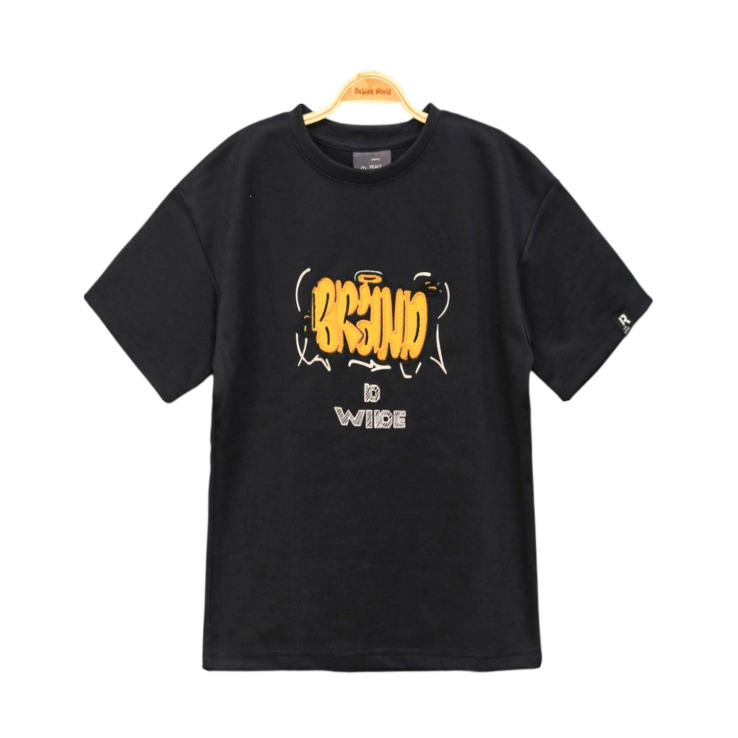 BRAND WIDE GRAPHIC TEE