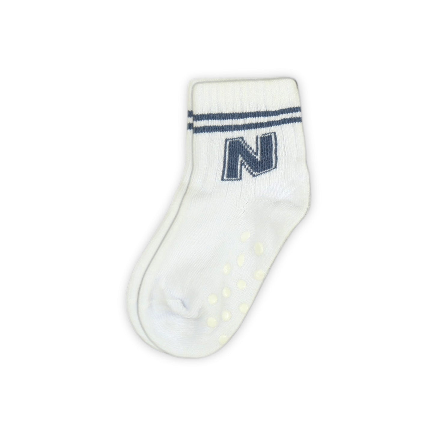 WHITE ANKLE BOY SOCKS PK-2