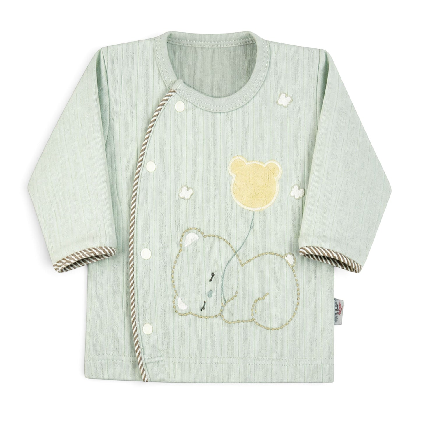 GREEN VEST-STYLE BABY BOY GIFT SET