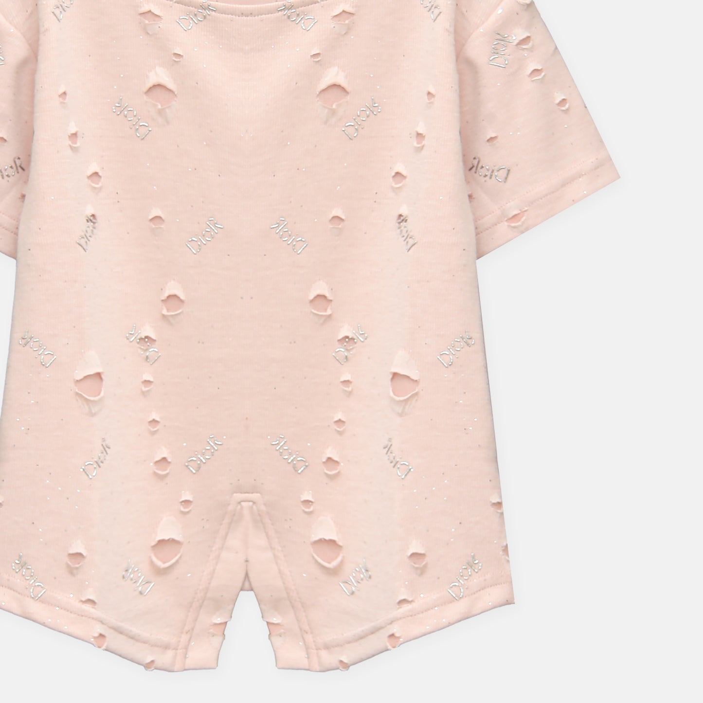 Pink Distress Tee