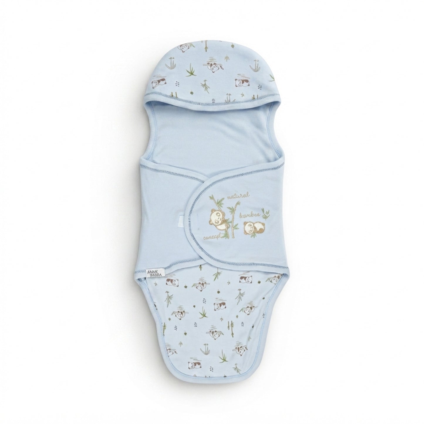 SKY BLUE SWADDLE WRAPPING SHEET