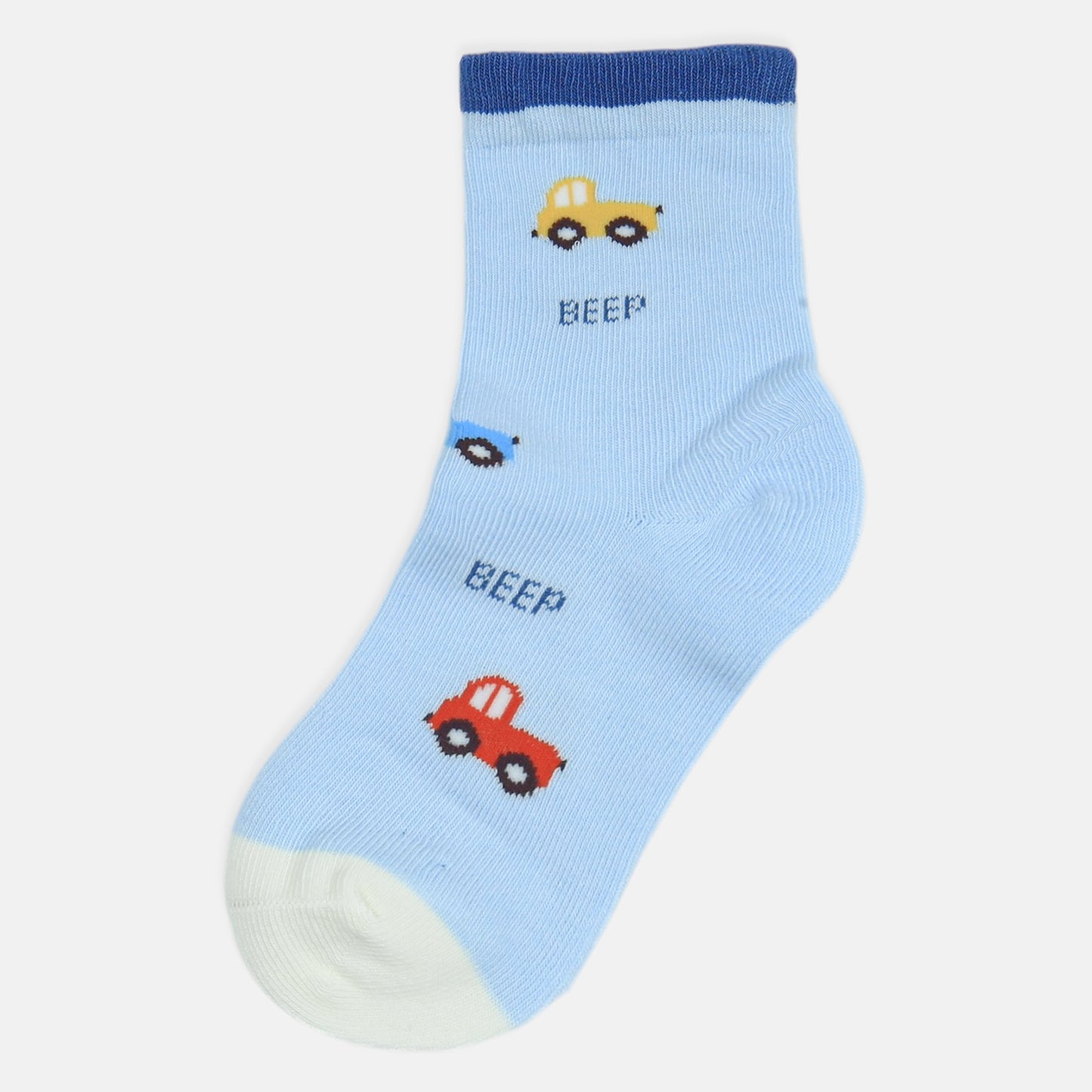 BOY SOCKS SKYLINE TRANSPORT PRINT