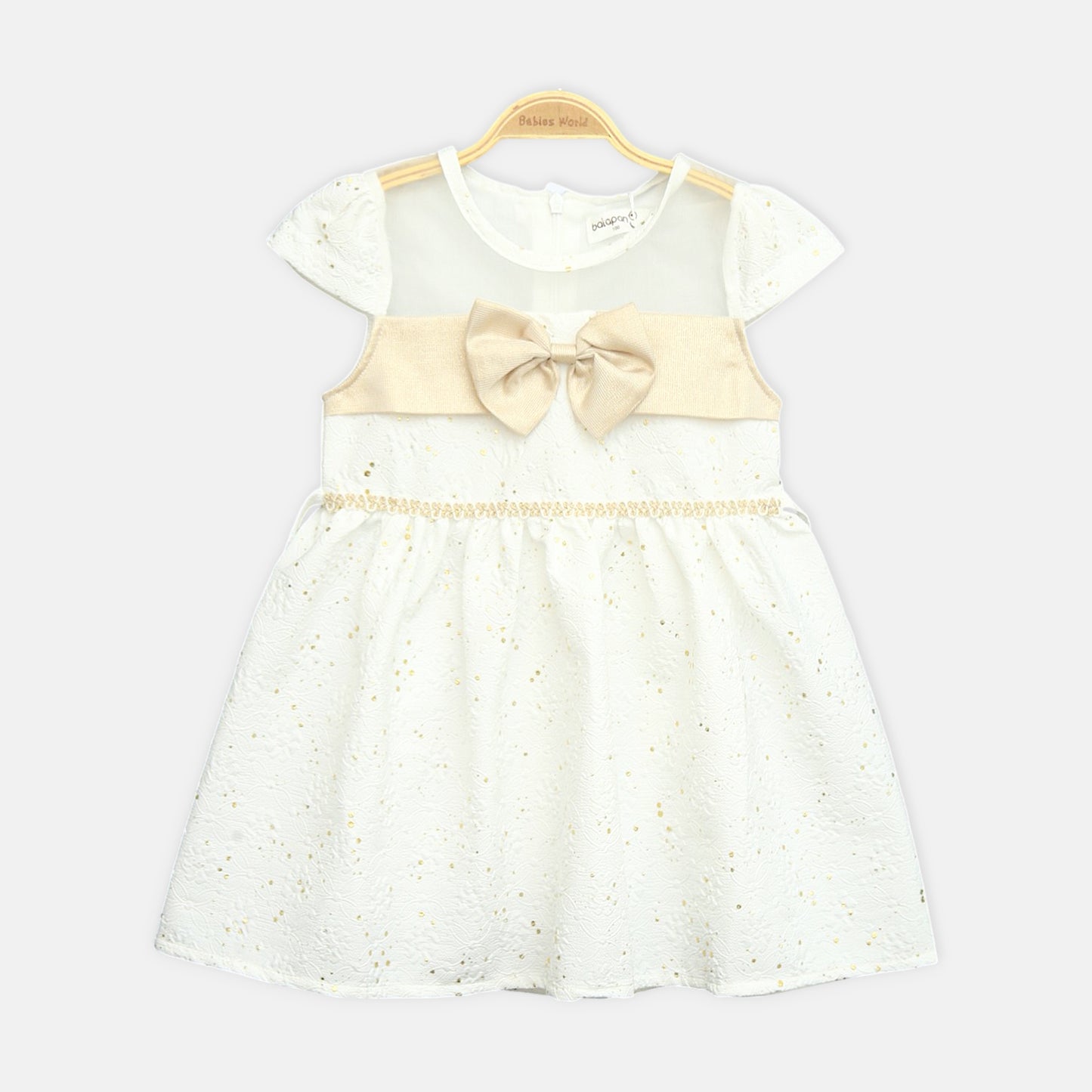 Golden Glimmer Frock
