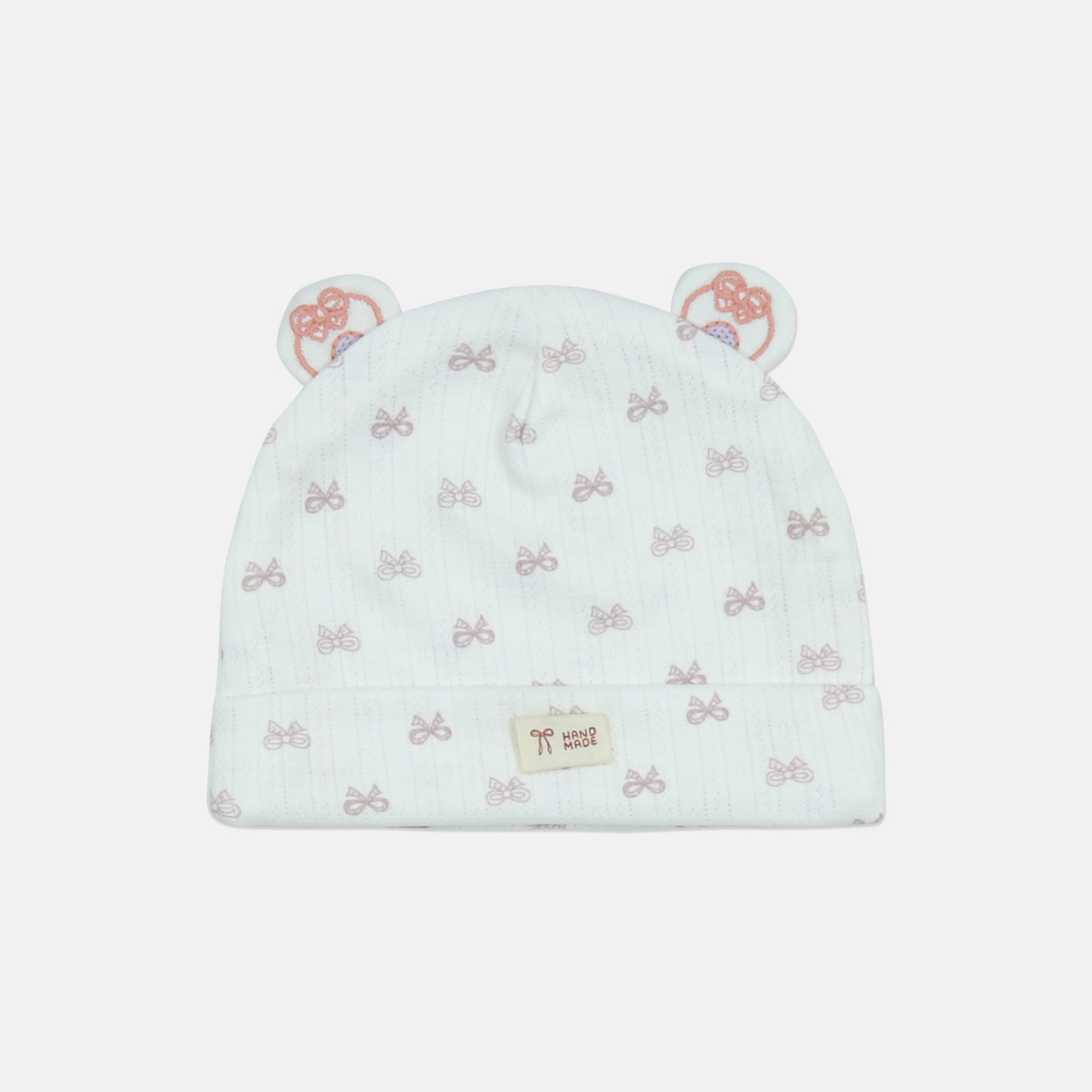 Preppy Heart Knots Cap