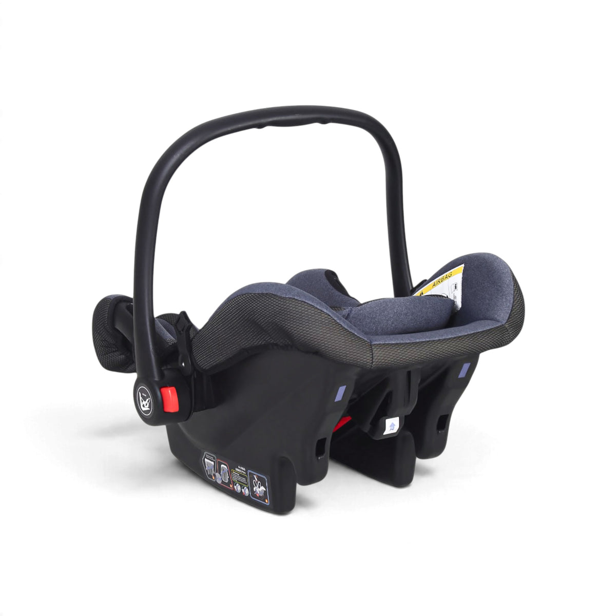 CARRY COT & CAR SEAT-BLUE