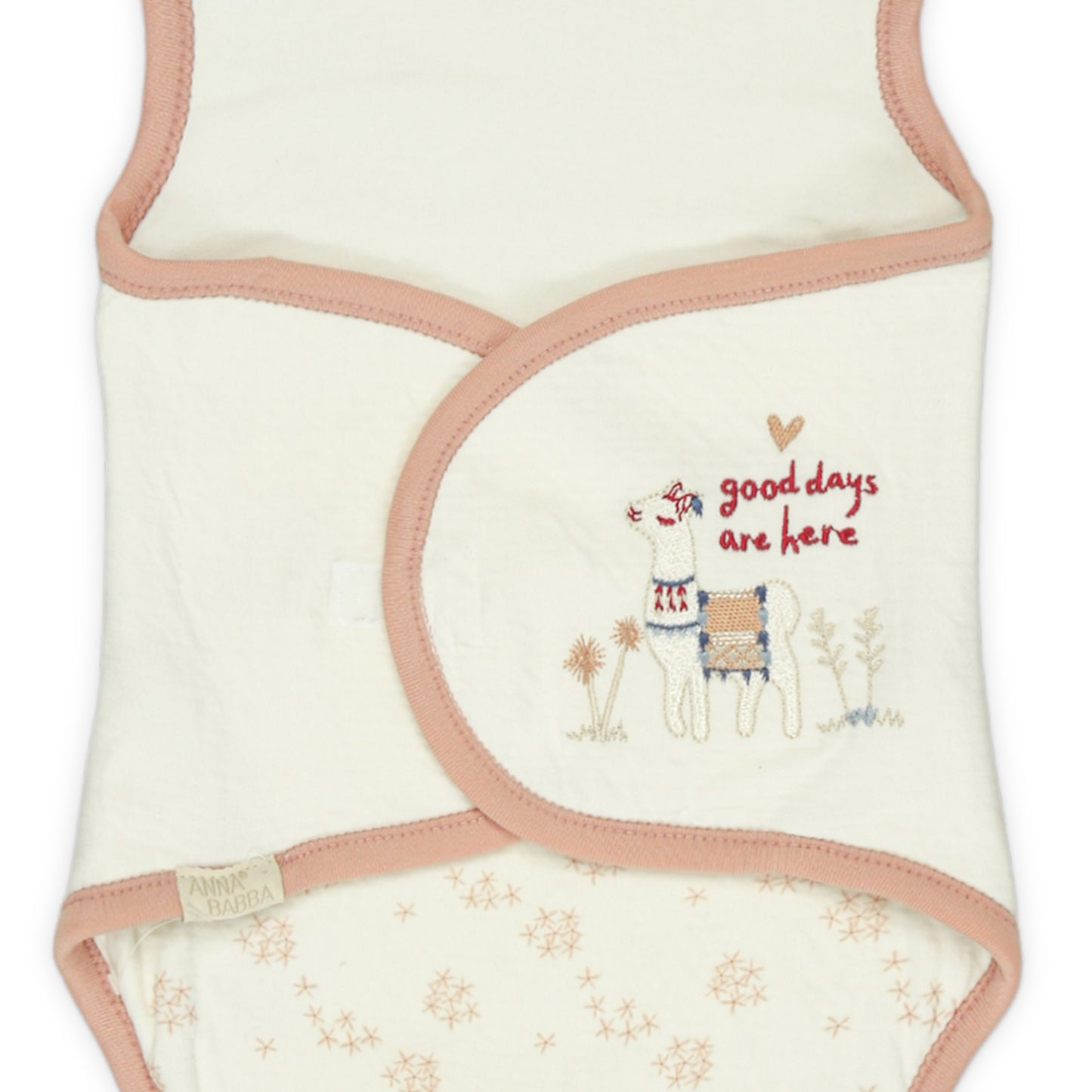 WHITE SWADDLE WRAPPING SHEET