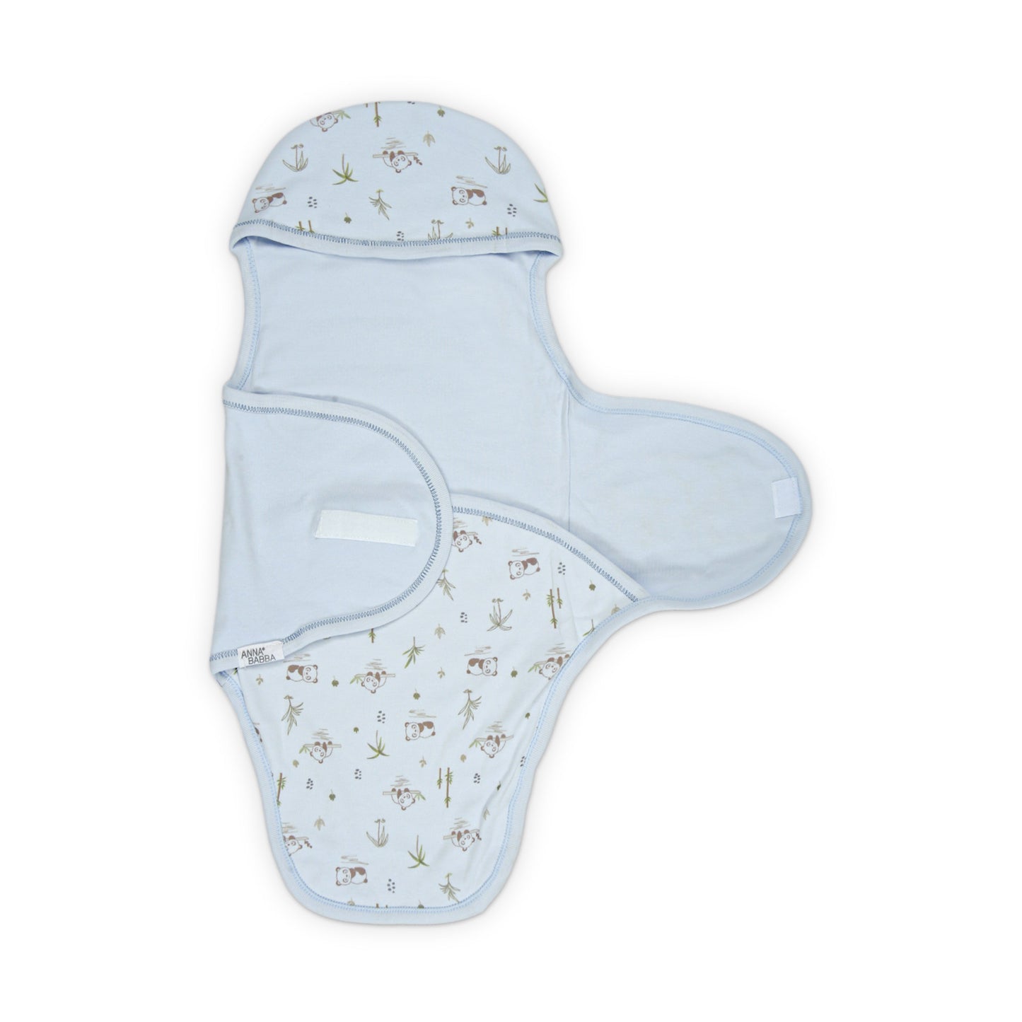 SKY BLUE SWADDLE WRAPPING SHEET