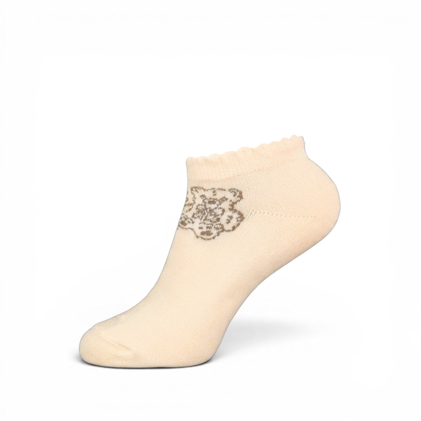 PINK BEAR GIRL SOCKS