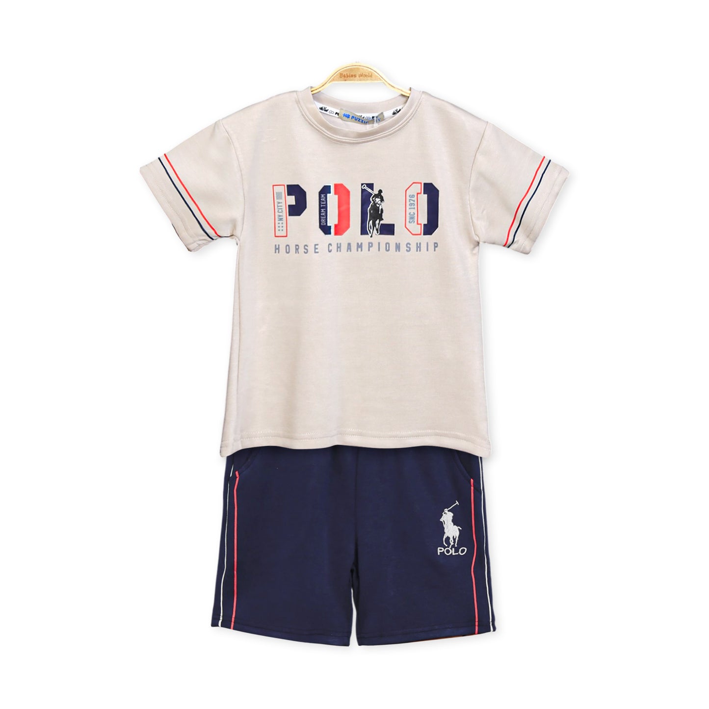 BOYS' TWO-PIECE CASUAL SUIT
