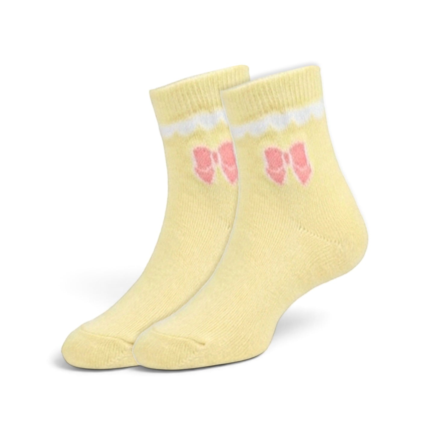MILLIE & TILLIS BOW & BUNNY GIRL SOCKS PK-3