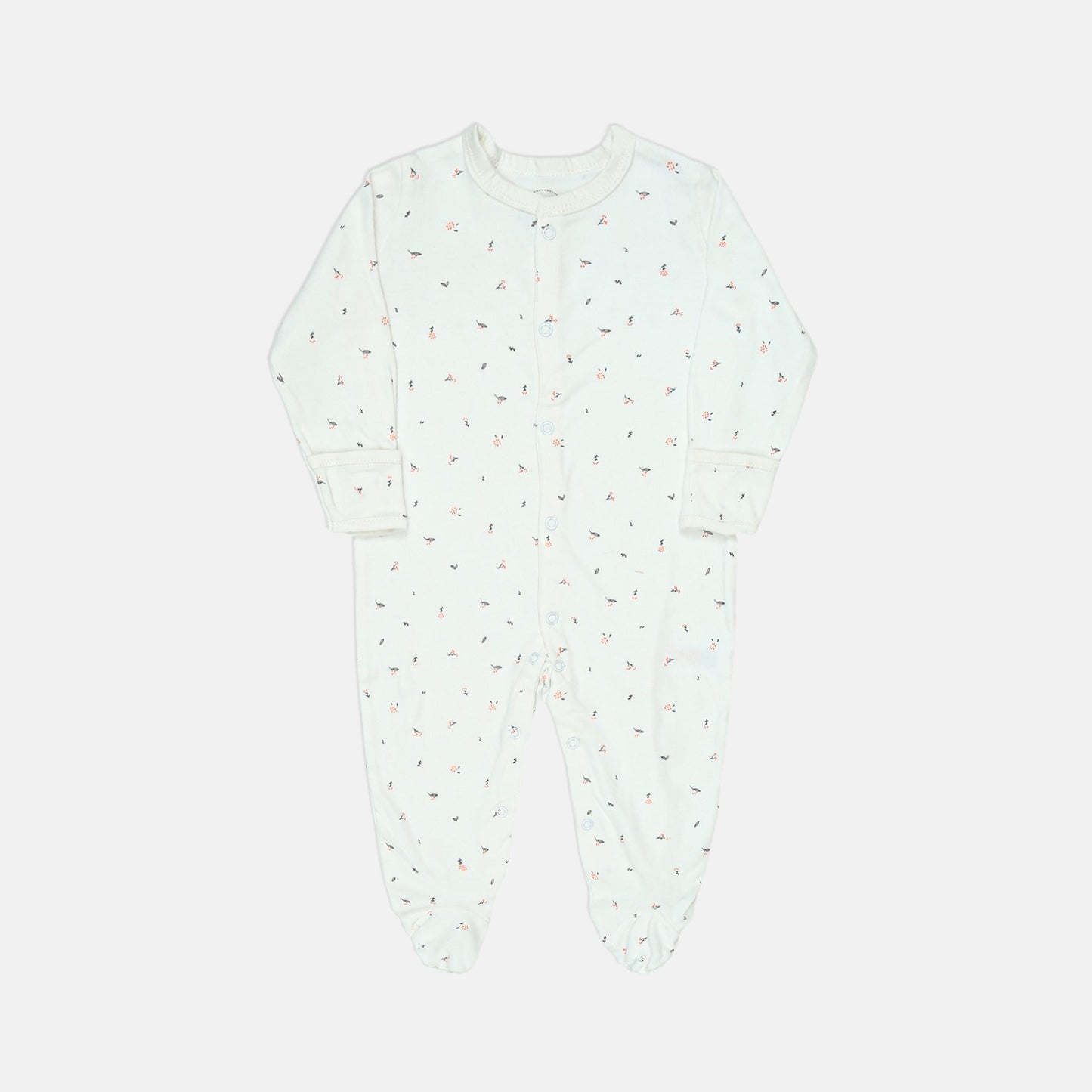 Sweet Bloom Cotton Sleepsuits Pk-3