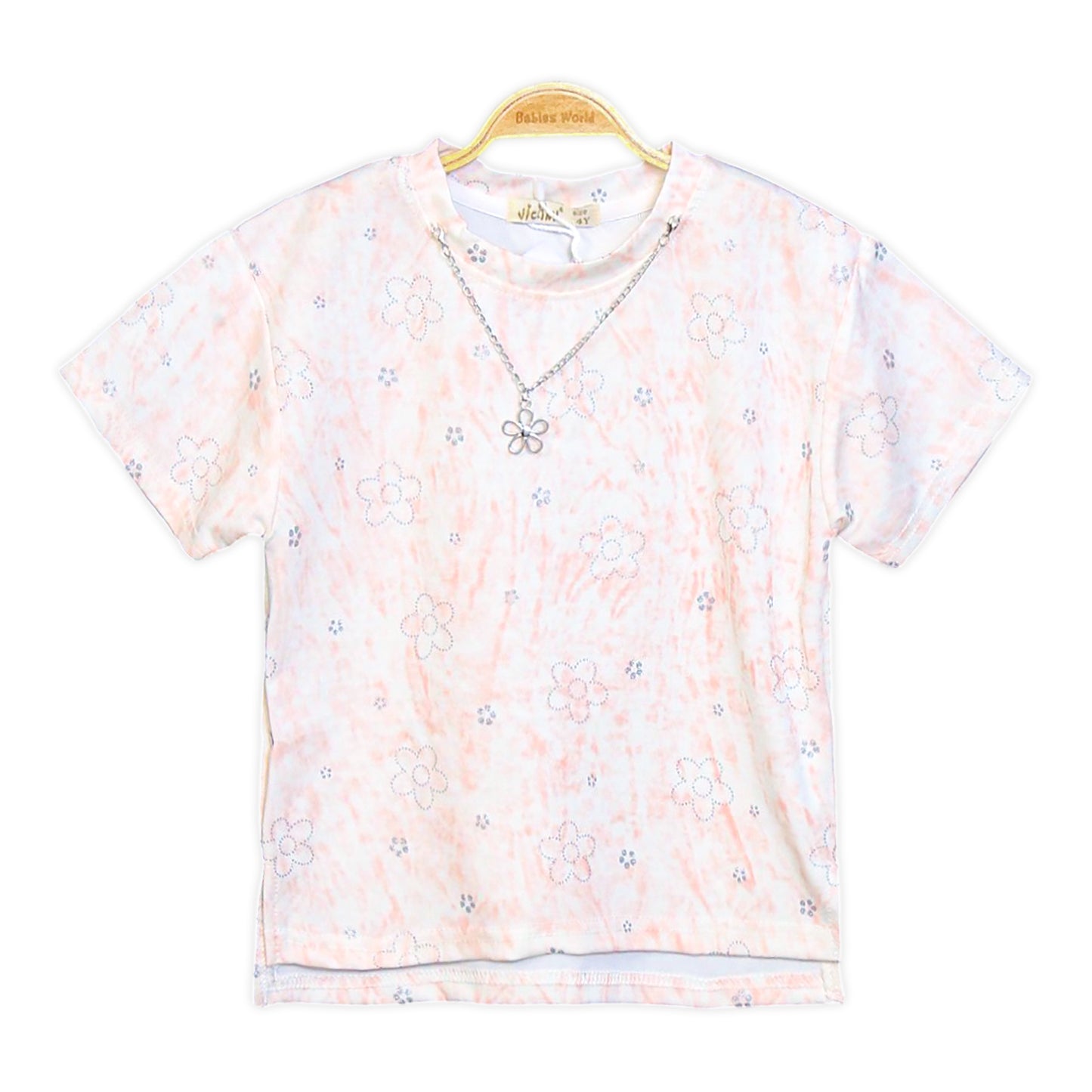 PINK TIE-DYE FLOWER SUIT