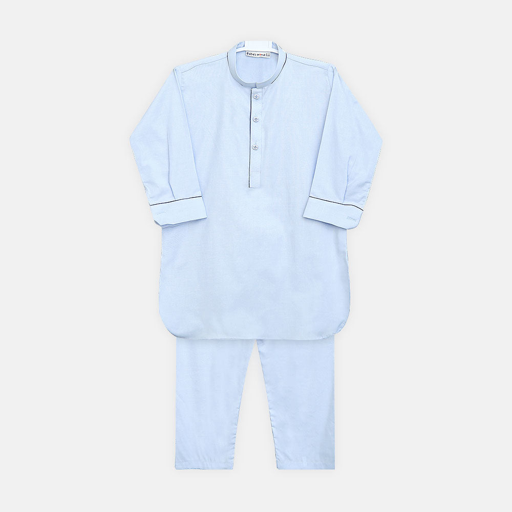 Boys Sky Blue Kameez Pajama