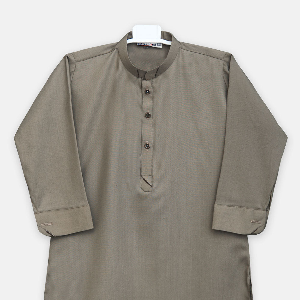 Boys Olive Green Kameez Pajama
