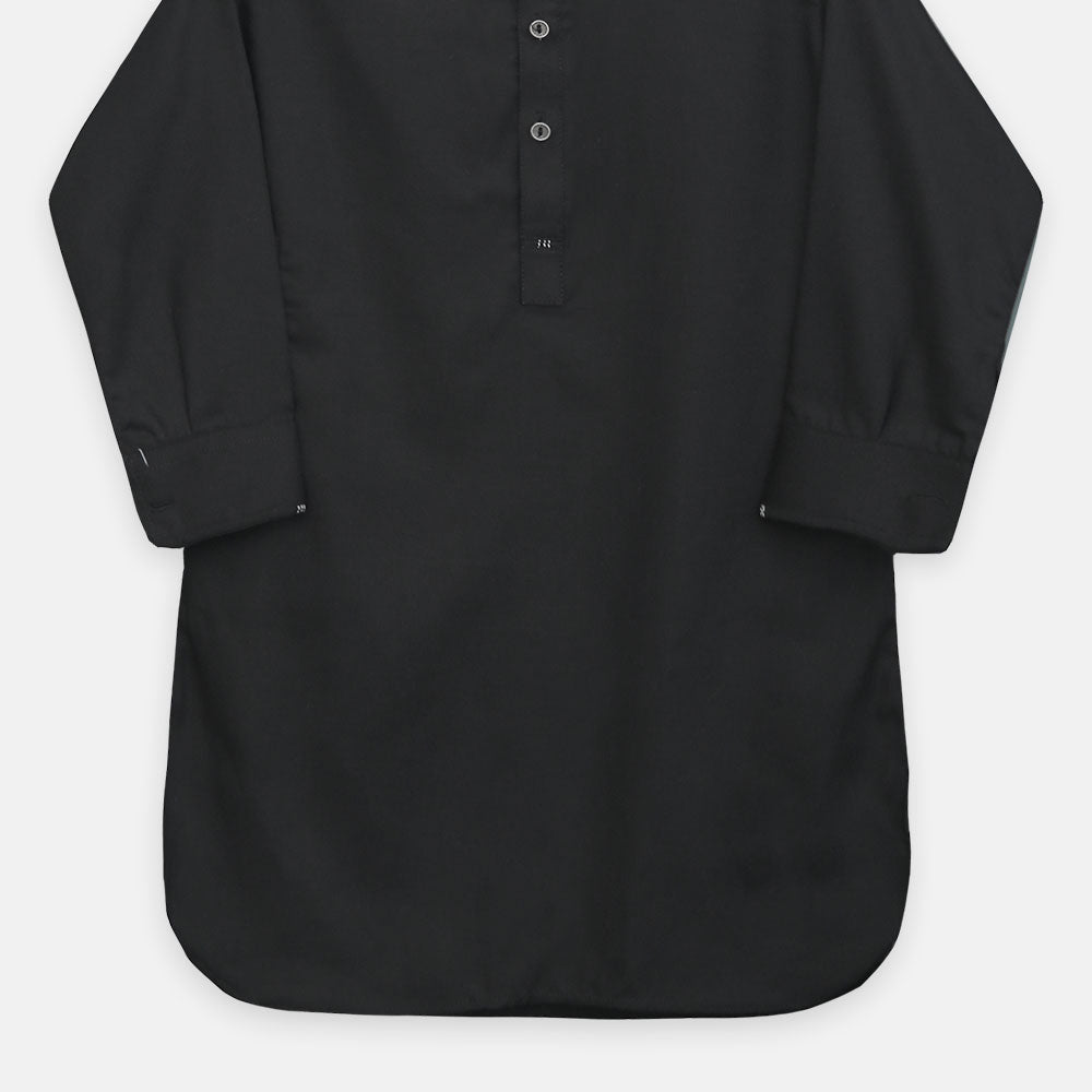 Boys Black Kameez Pajama